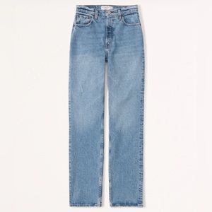 Abercrombie 90’s ultra high rise jeans